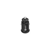 C-TECH autós töltő UCC-03, 2xUSB, fekete