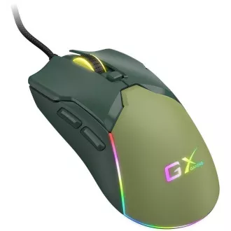 GENIUS Gaming egér Scorpion M700, USB, RGB, zöld