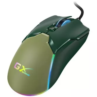 GENIUS Gaming egér Scorpion M700, USB, RGB, zöld