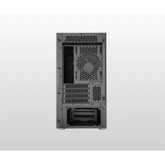 Cooler Master Silencio S400 Steel tok, mATX, 2x 120mm ventilátor, Fekete Cooler Master Silencio S400 Steel tok, mATX, 2x 120mm ventilátor, Fekete