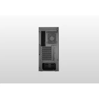 Cooler Master Silencio S600 TG, ATX, átlátszó oldalfal, 2x 120mm-es ventilátor, Fekete