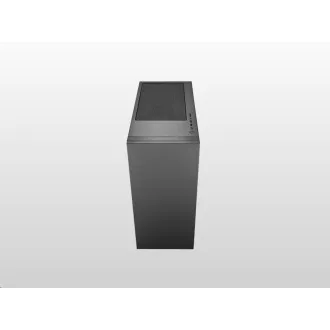 Cooler Master Silencio S600 TG, ATX, átlátszó oldalfal, 2x 120mm-es ventilátor, Fekete