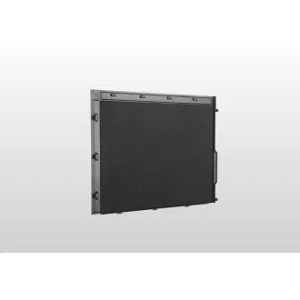 Cooler Master Silencio S600 TG, ATX, átlátszó oldalfal, 2x 120mm-es ventilátor, Fekete