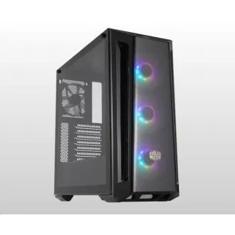 Cooler Master tok MasterBox MB520 ARGB, E-ATX, átlátszó oldalak, 3x 120mm ARGB ventilátor, 1x 120mm ventilátor, Fekete Cooler Master tok MasterBox MB520 ARGB, E-ATX, átlátszó oldalak, 3x 120mm ARGB ventilátor, 1x 120mm ventilátor, Fekete