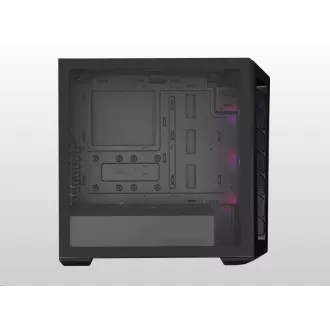 Cooler Master tok MasterBox MB511 aRGB, E-ATX, Mid Tower, fekete, tápegység nélkül Cooler Master tok MasterBox MB511 aRGB, E-ATX, Mid Tower, fekete, tápegység nélkül