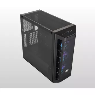Cooler Master tok MasterBox MB511 aRGB, E-ATX, Mid Tower, fekete, tápegység nélkül Cooler Master tok MasterBox MB511 aRGB, E-ATX, Mid Tower, fekete, tápegység nélkül