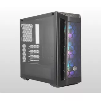 Cooler Master tok MasterBox MB511 aRGB, E-ATX, Mid Tower, fekete, tápegység nélkül Cooler Master tok MasterBox MB511 aRGB, E-ATX, Mid Tower, fekete, tápegység nélkül