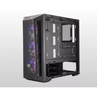 Cooler Master tok MasterBox MB511 aRGB, E-ATX, Mid Tower, fekete, tápegység nélkül Cooler Master tok MasterBox MB511 aRGB, E-ATX, Mid Tower, fekete, tápegység nélkül