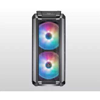 Cooler Master tok MasterCase H500P Mesh ARGB, E-ATX, Mid Tower, szürke, tápegység nélkül Cooler Master tok MasterCase H500P Mesh ARGB, E-ATX, Mid Tower, szürke, tápegység nélkül