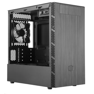 Cooler Master tok MasterBox MB400L ODD, mATX, 1x 120mm-es ventilátor, Fekete