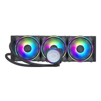 Cooler Master vízhűtő MasterLiquid ML360 Illusion, 3x120mm ARGB, fekete - LGA 1851, AM5 Cooler Master vízhűtő MasterLiquid ML360 Illusion, 3x120mm ARGB, fekete - LGA 1851, AM5