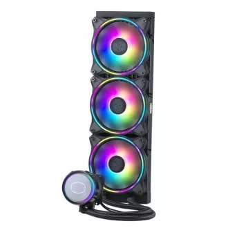 Cooler Master vízhűtő MasterLiquid ML360 Illusion, 3x120mm ARGB, fekete - LGA 1851, AM5 Cooler Master vízhűtő MasterLiquid ML360 Illusion, 3x120mm ARGB, fekete - LGA 1851, AM5