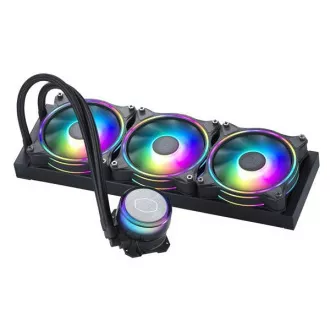 Cooler Master vízhűtő MasterLiquid ML360 Illusion, 3x120mm ARGB, fekete - LGA 1851, AM5 Cooler Master vízhűtő MasterLiquid ML360 Illusion, 3x120mm ARGB, fekete - LGA 1851, AM5