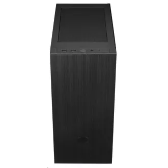 Cooler Master tok MasterBox MB600L V2 Steel, ATX, 1x 120mm-es ventilátor, Fekete