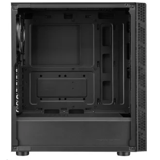 Cooler Master tok MasterBox MB600L V2 Steel, ATX, 1x 120mm-es ventilátor, Fekete