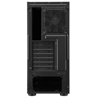 Cooler Master tok MasterBox MB600L V2 Steel, ATX, 1x 120mm-es ventilátor, Fekete