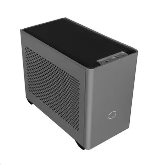 Cooler Master tok MasterBox NR200P Max, mITX, vízhűtő, tápegység 850W, szürke Cooler Master tok MasterBox NR200P Max, mITX, vízhűtő, tápegység 850W, szürke
