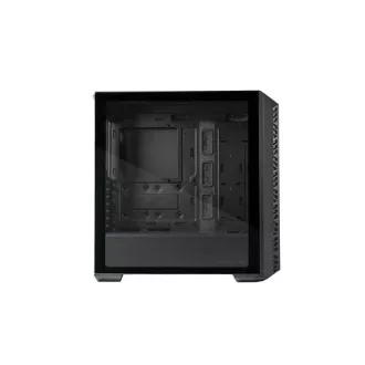Cooler Master tok MasterBox 520 Mesh, ATX, átlátszó oldalfal, 3x 120mm ARGB ventilátor, ARGB hub, Fekete