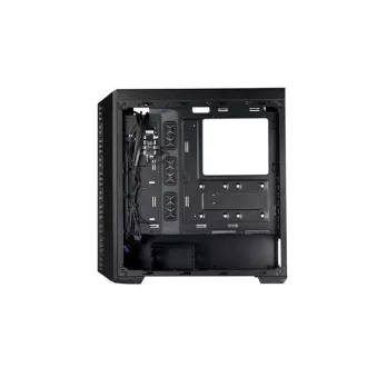 Cooler Master tok MasterBox 520 Mesh, ATX, átlátszó oldalfal, 3x 120mm ARGB ventilátor, ARGB hub, Fekete