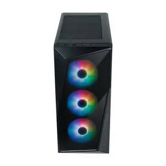 Cooler Master ház CMP 520, ATX, átlátszó oldalfal, 3x 120mm ARGB ventilátor, Fekete