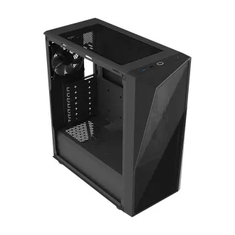 Cooler Master CMP 520L tok, ATX, tápegység nélkül, átlátszó oldalfal, fekete Cooler Master CMP 520L tok, ATX, tápegység nélkül, átlátszó oldalfal, fekete