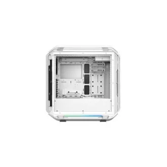 Cooler Master ház Cosmos C700M, E-ATX, tápegység nélkül, átlátszó oldalfal, fehér