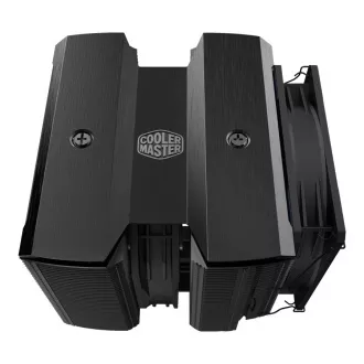 Cooler Master MasterAir MA824 Stealth, 135mm, 120mm, LGA1851, AM5, fekete, fekete Cooler Master MasterAir MA824 Stealth, 135mm, 120mm, LGA1851, AM5, fekete, fekete