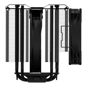 Cooler Master MasterAir MA824 Stealth, 135mm, 120mm, LGA1851, AM5, fekete, fekete Cooler Master MasterAir MA824 Stealth, 135mm, 120mm, LGA1851, AM5, fekete, fekete