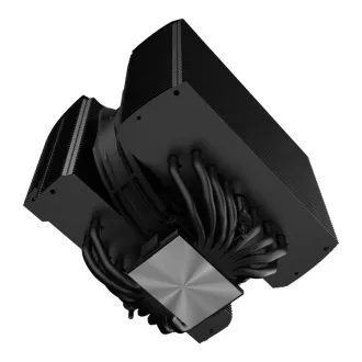 Cooler Master MasterAir MA824 Stealth, 135mm, 120mm, LGA1851, AM5, fekete, fekete Cooler Master MasterAir MA824 Stealth, 135mm, 120mm, LGA1851, AM5, fekete, fekete