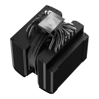 Cooler Master MasterAir MA824 Stealth, 135mm, 120mm, LGA1851, AM5, fekete, fekete Cooler Master MasterAir MA824 Stealth, 135mm, 120mm, LGA1851, AM5, fekete, fekete