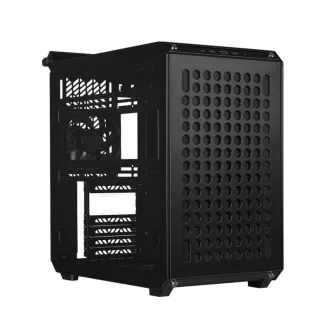 Cooler Master ház Qube 500 Flatpack, E-ATX, átlátszó oldalak, 1x 120mm-es ventilátor, fekete Cooler Master ház Qube 500 Flatpack, E-ATX, átlátszó oldalak, 1x 120mm-es ventilátor, fekete