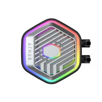 Cooler Master vízhűtő MasterLiquid 360 Atmos ARGB, 3x120mm, LGA1851, AM5, fekete, fekete