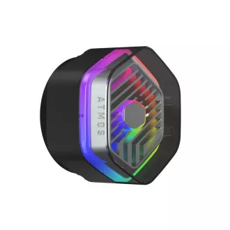 Cooler Master vízhűtő MasterLiquid 360 Atmos ARGB, 3x120mm, LGA1851, AM5, fekete, fekete