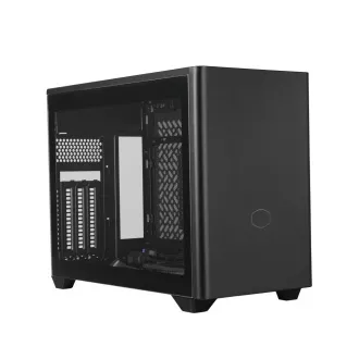 Cooler Master tok NR200P V2, mITX, 1x 120mm-es ventilátor, Riser kábel, Fekete Cooler Master tok NR200P V2, mITX, 1x 120mm-es ventilátor, Riser kábel, Fekete