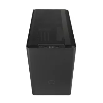 Cooler Master tok NR200P V2, mITX, 1x 120mm-es ventilátor, Riser kábel, Fekete Cooler Master tok NR200P V2, mITX, 1x 120mm-es ventilátor, Riser kábel, Fekete