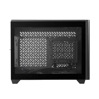 Cooler Master tok NR200P V2, mITX, 1x 120mm-es ventilátor, Riser kábel, Fekete Cooler Master tok NR200P V2, mITX, 1x 120mm-es ventilátor, Riser kábel, Fekete