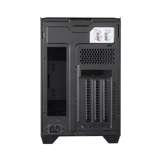 Cooler Master tok NR200P V2, mITX, 1x 120mm-es ventilátor, Riser kábel, Fekete Cooler Master tok NR200P V2, mITX, 1x 120mm-es ventilátor, Riser kábel, Fekete