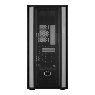 Cooler Master tok MasterBox 600 Lite, ATX, átlátszó oldalfal, Fekete