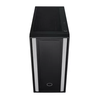 Cooler Master tok MasterBox 600 Lite, ATX, átlátszó oldalfal, Fekete