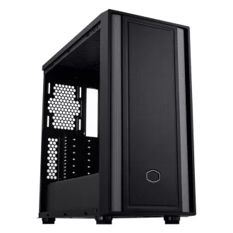 Cooler Master tok MasterBox 600 Lite, ATX, átlátszó oldalfal, Fekete