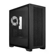 Cooler Master tok Elite 301 Lite, mATX, átlátszó oldallap, 1x 120mm-es ventilátor, fekete