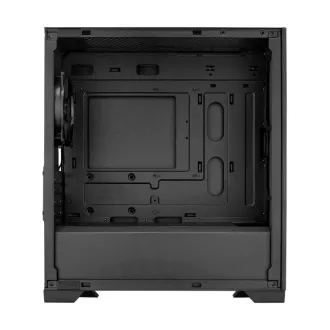 Cooler Master tok Elite 301 Lite, mATX, átlátszó oldallap, 1x 120mm-es ventilátor, fekete