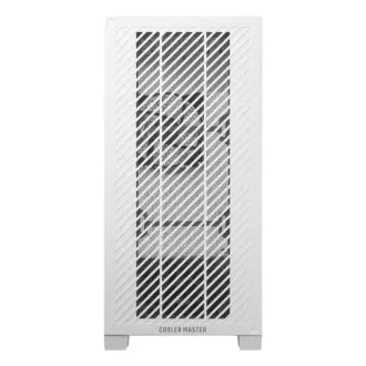 Cooler Master tok Elite 301 Lite, mATX, átlátszó oldallap, 1x 120mm-es ventilátor, fehér