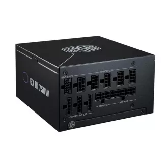 Cooler Master tápegység 750W MWE Gold 3, 120mm, 80  Gold, teljesen moduláris, ATX 3.1