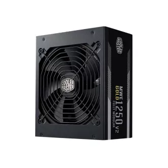 Cooler Master 1250W MWE Gold, 140mm, 80  Gold, teljesen moduláris, ATX 3.1