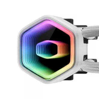 Cooler Master vízhűtő MasterLiquid 240 Core II, 2x240mm, LGA1851, AM5, fehér