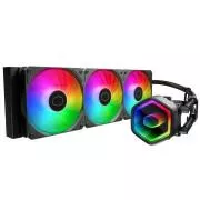 Cooler Master vízhűtő MasterLiquid 360 Core II, 3x120mm, LGA1851, AM5, fekete, fekete