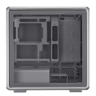 Cooler Master tok MasterFrame 600, átlátszó oldallap, ATX, 3x 140mm ARGB ventilátor, 1x 120mm ARGB ventilátor, ARGB hub, ezüst színű