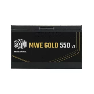 Cooler Master MWE Gold 550W V3, 120 mm, 80  Gold, ATX 3.1