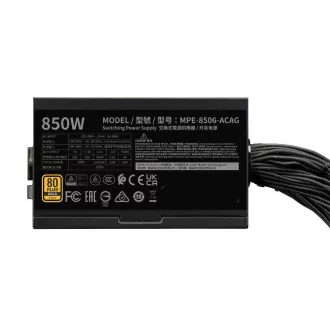 Cooler Master MWE Gold 850W V3, 120mm, 80  Gold, ATX 3.1